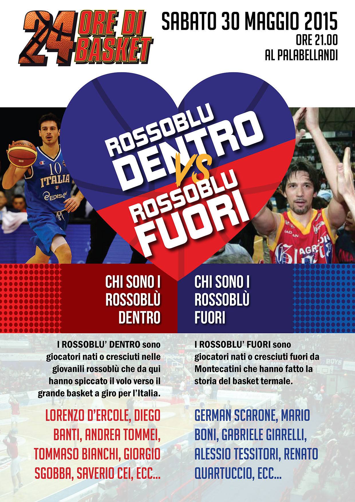 Rossoblu Dentro vs Rossoblù Fuori