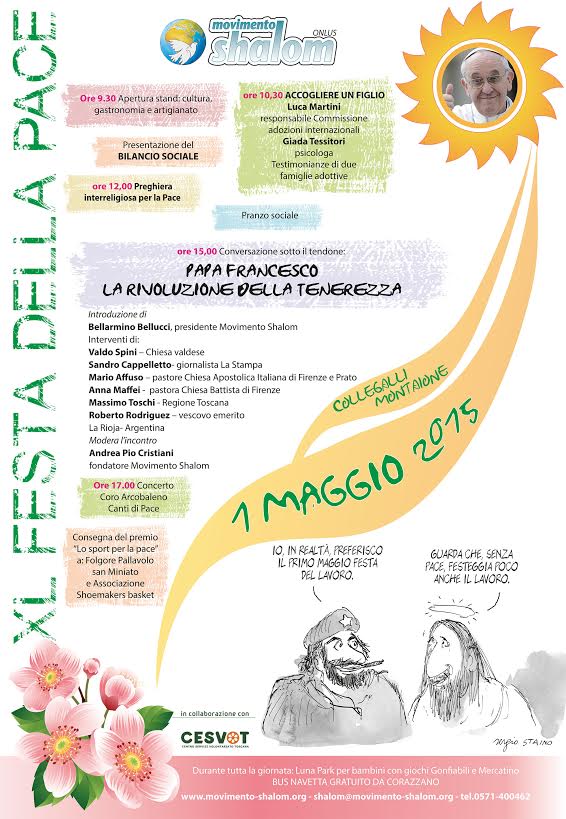 Festa della Pace organizzata dal Movimento Shalom